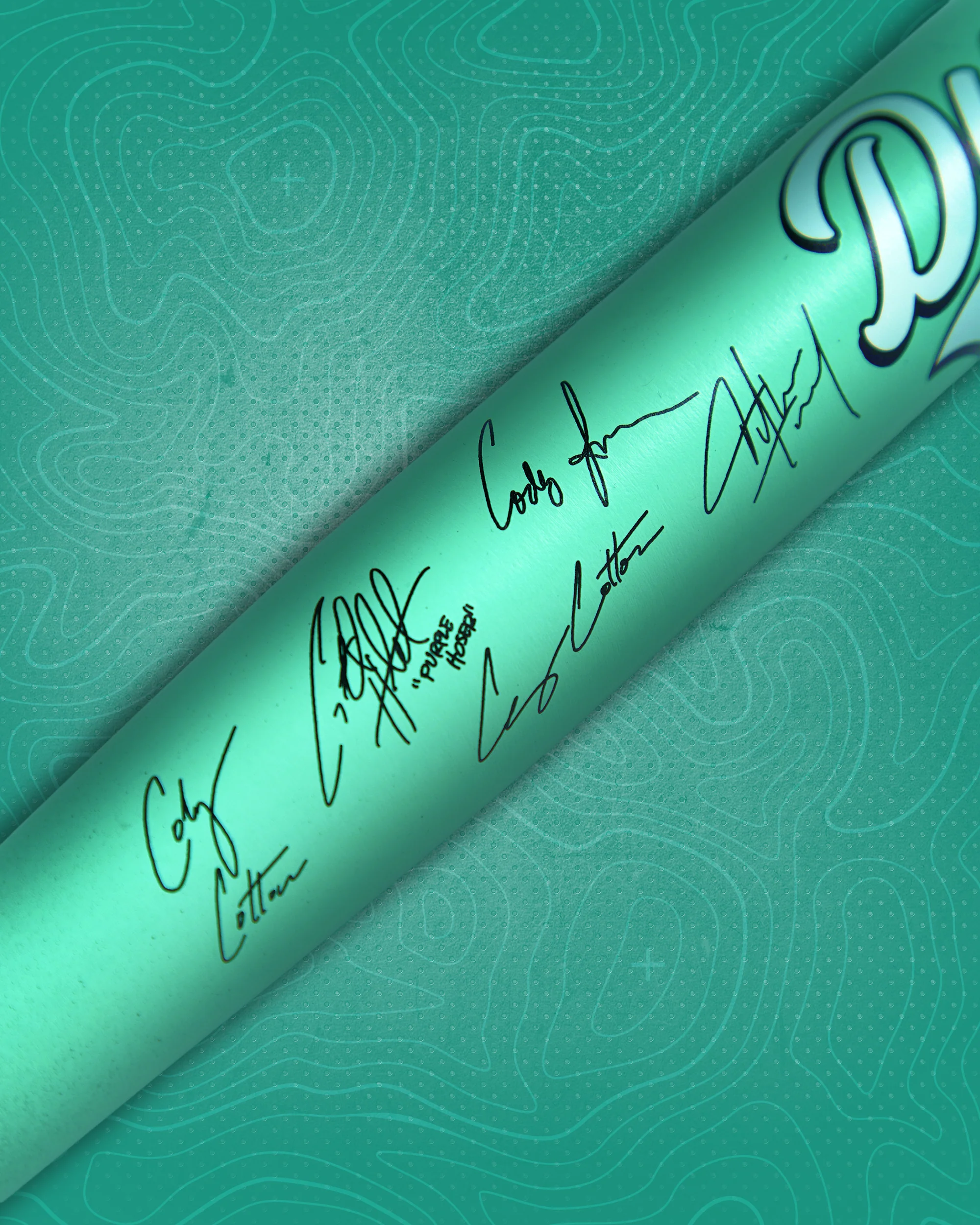 LIMITED: Dude Perfect Collectible Bat - Laser Signed - Image 7