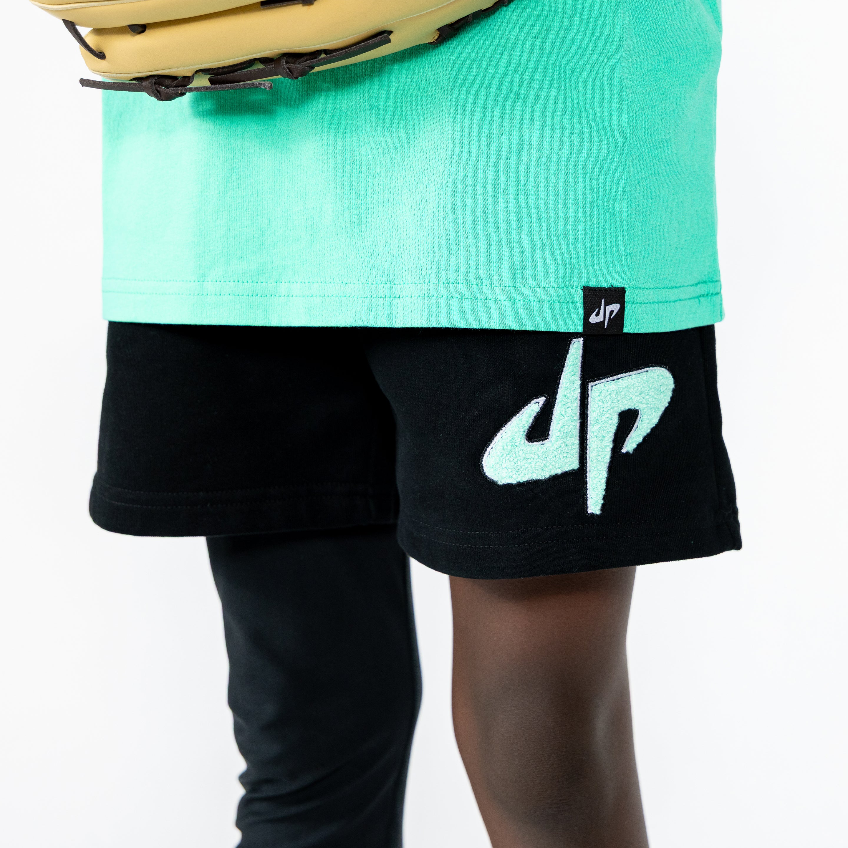 DP Patch Youth Sweat Shorts - Image 3