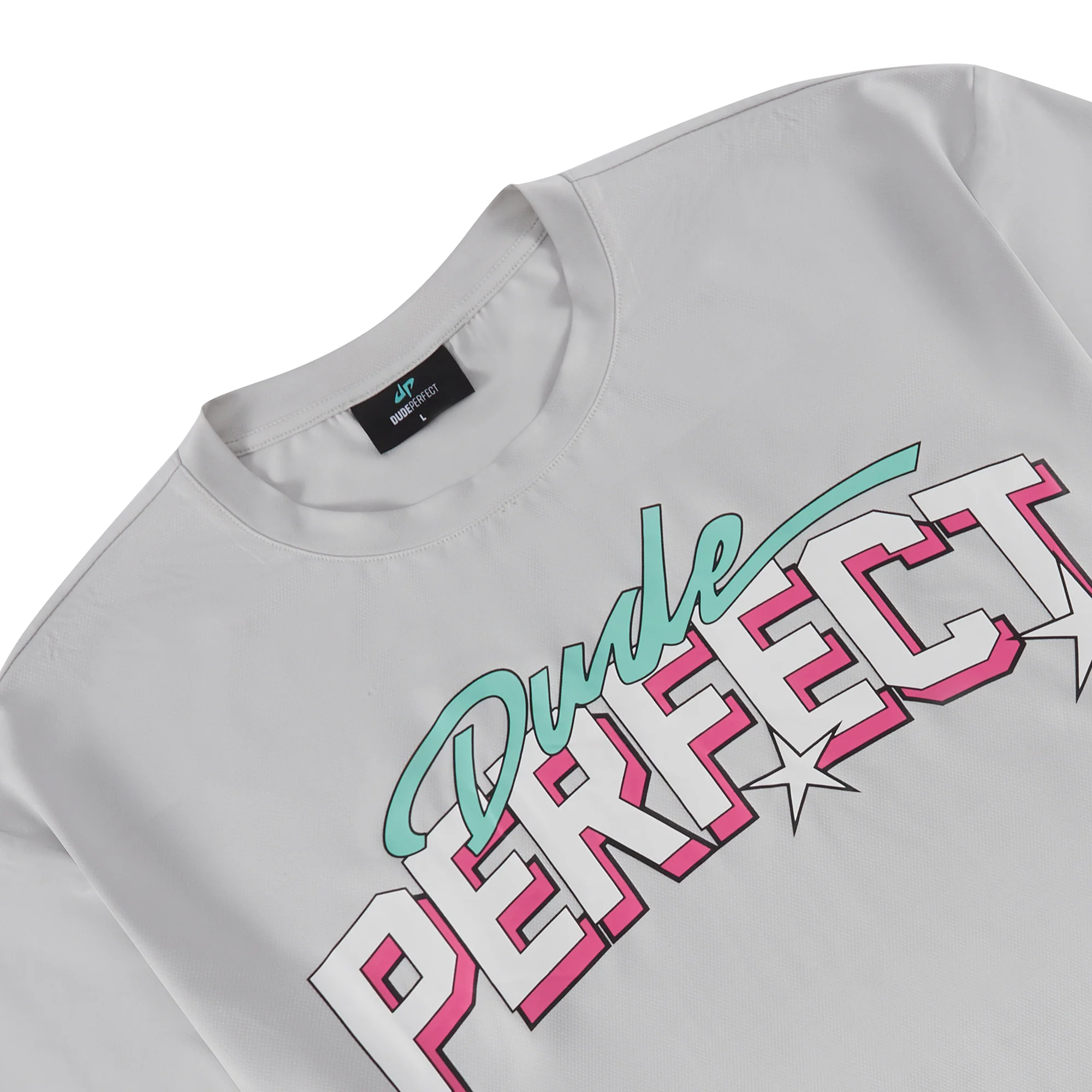 Dude Script Adult Performance Tee - Image 3