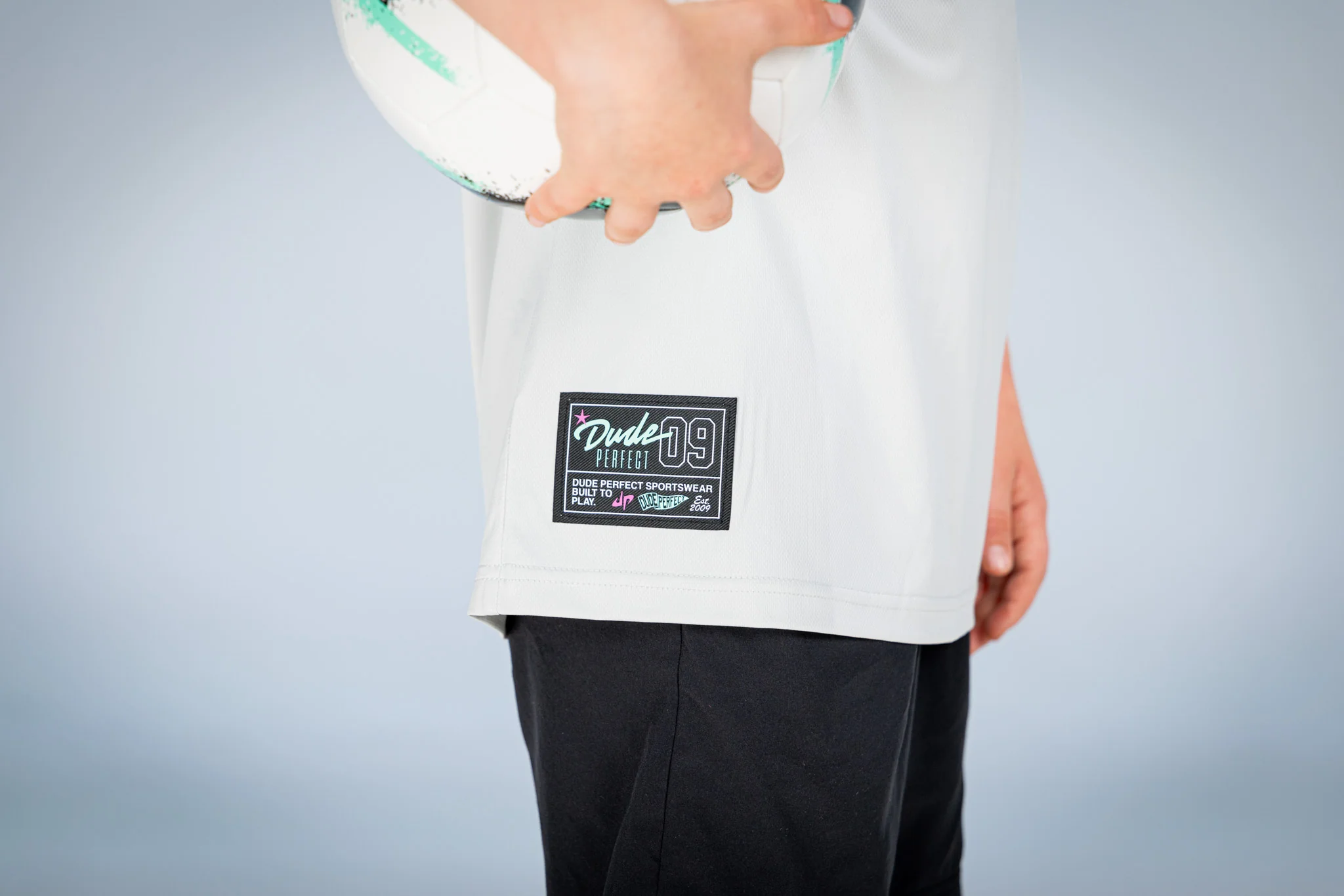 Dude Script Youth Performance Tee - Image 3