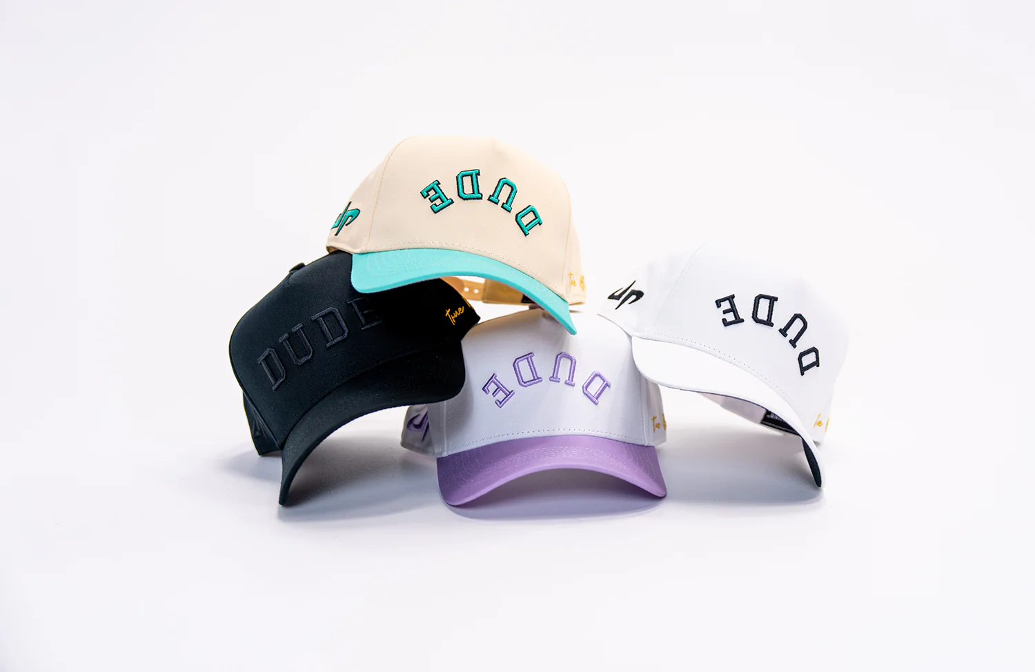 The DUDE Hat - Cream/Mint - Image 5