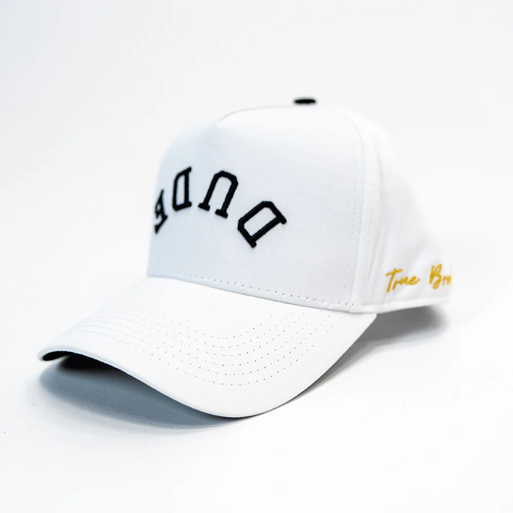 The DUDE Hat - White/Black - Image 2