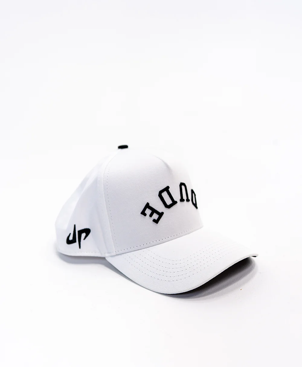 The DUDE Hat - White/Black - Image 3