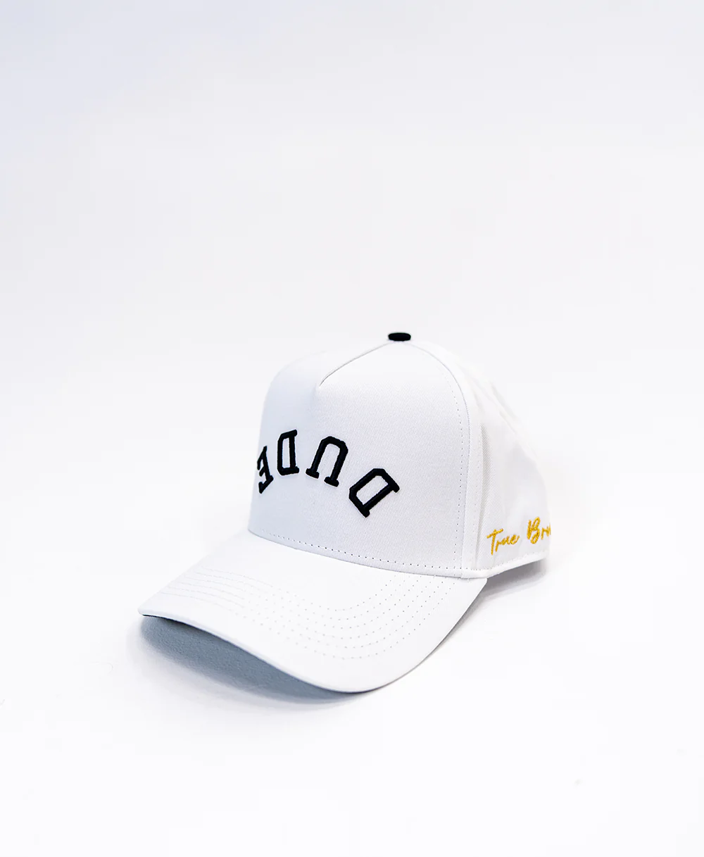 The DUDE Hat - White/Black - Image 4